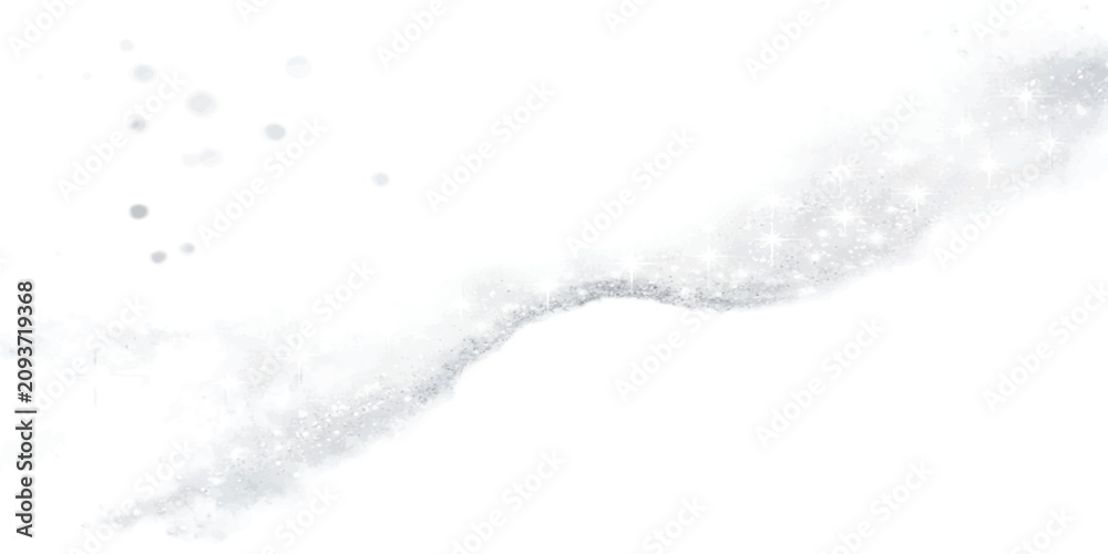 Fototapeta premium Abstract flowing water splash on white background with abstract splatter sparkling transparency splashing background isolated clearance