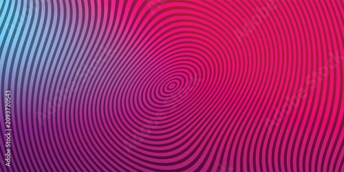 Vibrant abstract background featuring concentric circles with a smooth gradient