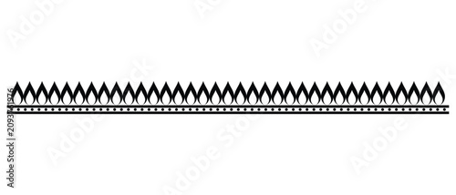 Durga puja border decoration design icon, Durga puja Diwali puja background icon, Puja border decoration, puja border background icon,