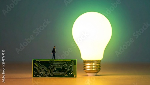 light bulb idea concept
