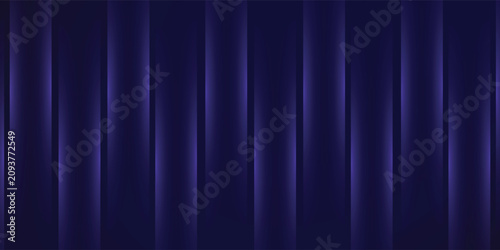 Quadro su tela Abstract background blue blanded gradient, bright blue pattern