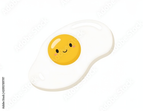 Yellow smiley face icon on white background.