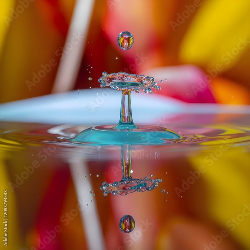 Close up of red wine glass with bubbles rising.