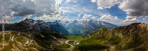 Photos Winding Grossglockner High Alpine Road through Austrian Alps adventure travel