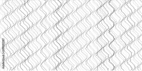 Obraz na plátně Abstract gray line art wallpaper featuring wavy vertical patterns with rhythmic