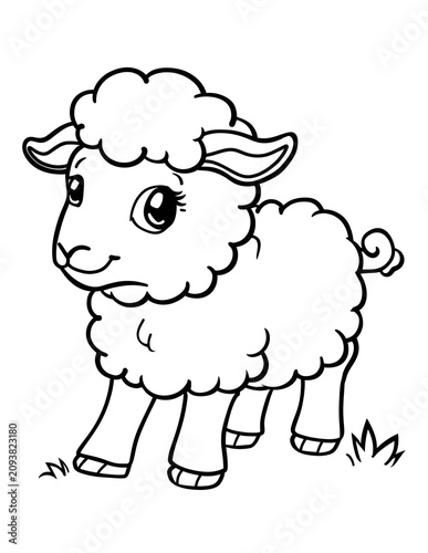 Kids Animal Coloring Page, Printable Animal Coloring Sheets, Cute Kids Activity Pages, Preschool Coloring Book, Edu