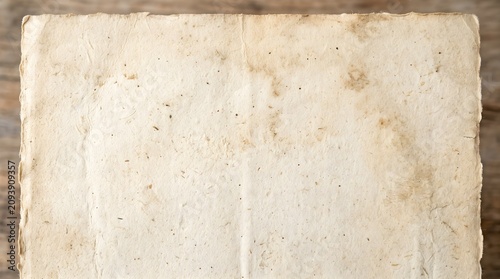 Fotografia Aged cream paper texture with subtle organic discoloration