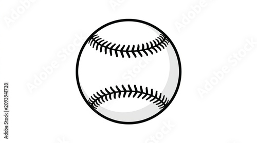 Photos Classic Baseball Ball Isolated on White Background.