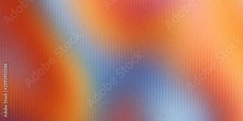 Photography Abstract grain texture with warm orange and soft blue gradient blend gradient ab