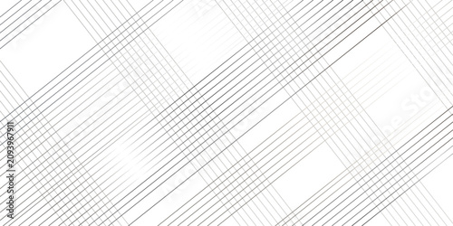 Konstfotografi Vector oblique stripe diagonal black and white line gradient fabric transparent diagonal line cloth