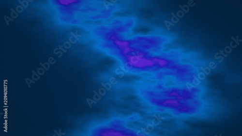 Blue and purple abstract energy stream.