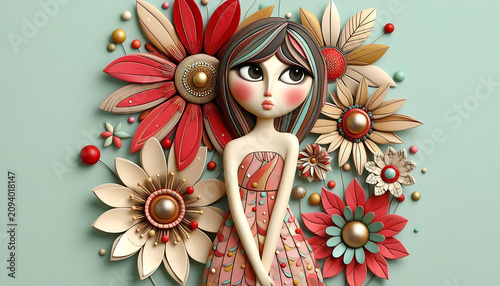 Flores de Papel y Sueños en Color