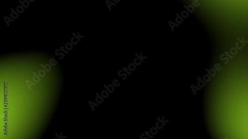 Radiant cinematic glow effect demonstrating gentle pulsating behavior throughout a vibrant lime green and chartreuse aesthetic canvas light leaks overlay 4K UHD