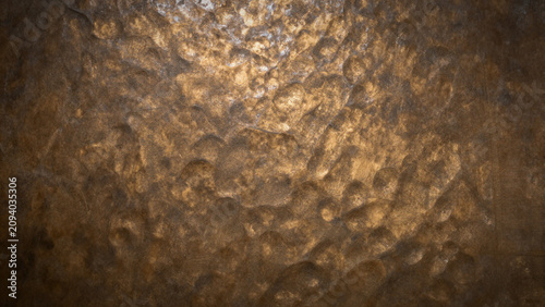 hammered bronze metal texture surface backdrop