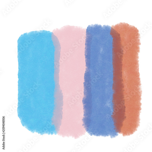 Watercolor Painting Abstract
