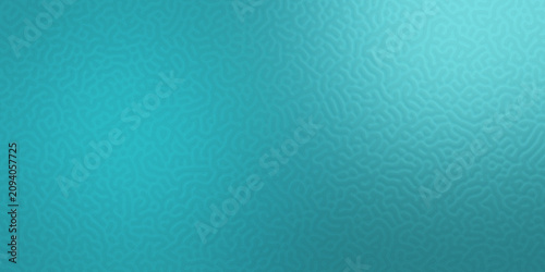 Bilde på lerret Abstract cyan turquoise pattern with organic turing reaction shapes