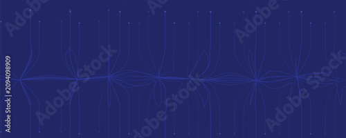 Photos hexagon technology speed connect blue green background  cyber nano information
