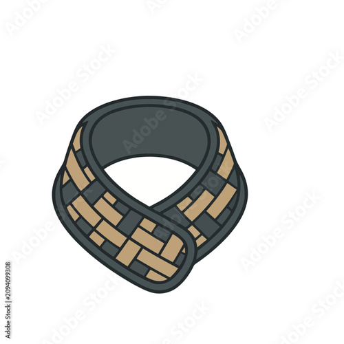 Woven Neck Collar