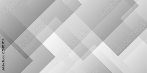 White and gray abstract white gradient transparent material in triangle color space technology concept geometric line vector background.