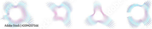Abstract Colorful equalizer sound music Flowing Lines Background with   Floral Pattern Vector Illustration Care Design