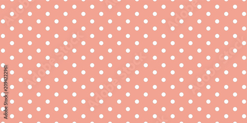 Polka Dot Texture on Pink Background, Seamless Pink Pastel dotted pattern, Pink polka dot pattern, Pink seamless pattern with White polka dot