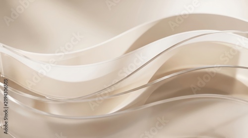 Elegant Curved White Ceramic Plates for Modern Dining