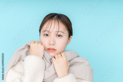 Obraz w ramie 若い女性のビューティ