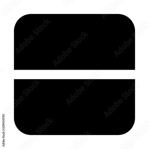 wireframe bold icon set