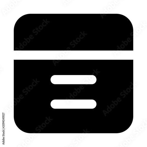 wireframe bold icon set