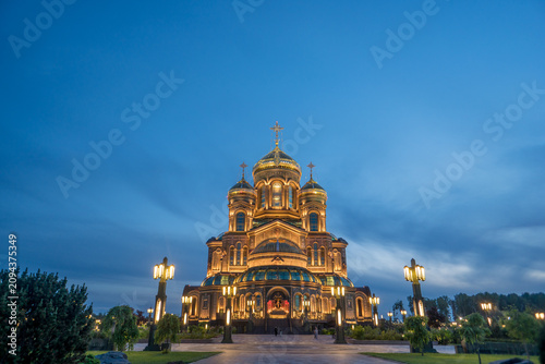 Cuadro en lienzo Resurrection of Christ CathedraI, main cathedral of Russian Armed Forces