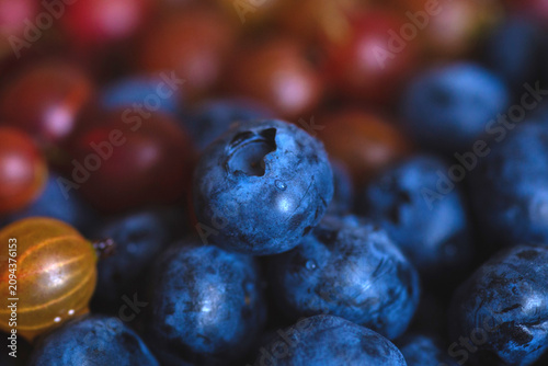 blueberries in a bowl