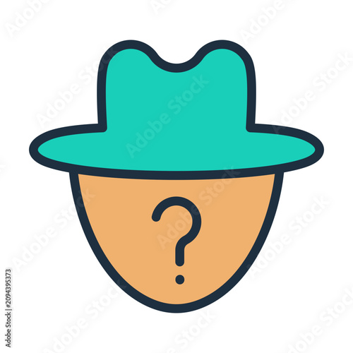 Φωτογραφία Mystery Icon - Lineal Color