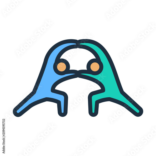 фотографія Fusion Icon - Lineal Color