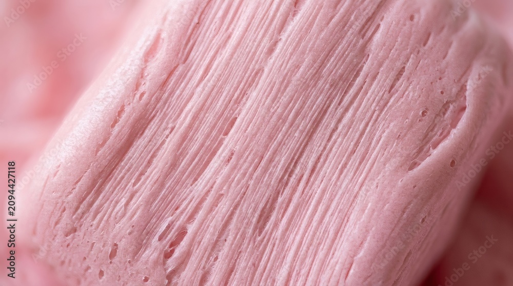 Fototapeta premium Pulled Taffy Aerated Stretch Marks.