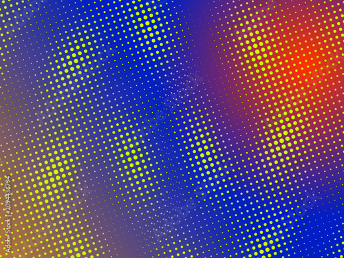 HALFTONE BACKGROUND COLOR VECTOR