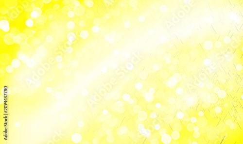 Photos Bright yellow background with sparkling lights and a glowing effect