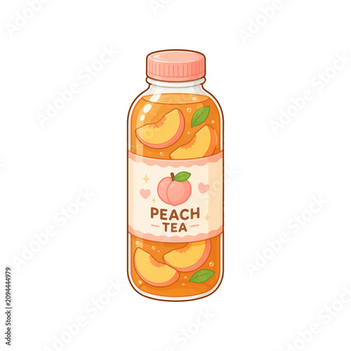 Peach Tea Bottle
