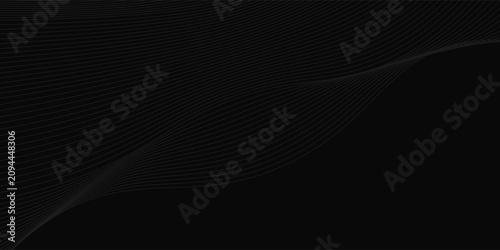 Quadro su tela Black abstract background design