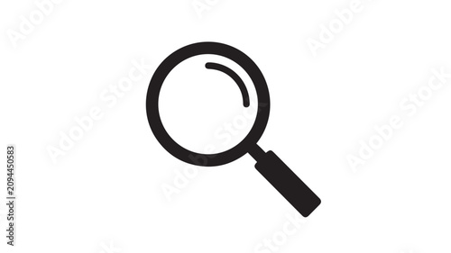 Photos Magnifying_glass_icon_on_white_