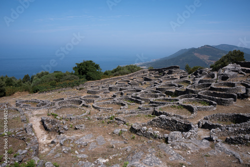 Bild auf Leinwand Castro de Santa Tecla en A Guarda, Galicia