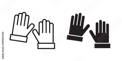 Fotografía Gloves icon