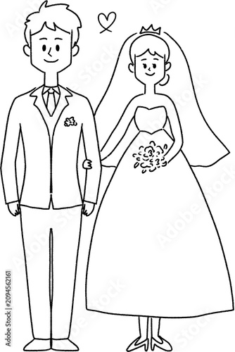 웨딩 셀프청첩장 일러스트 핸드드로잉 손그림 wedding day