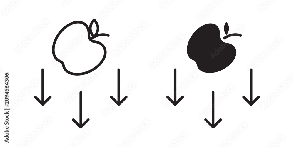 Obraz premium Gravity icon