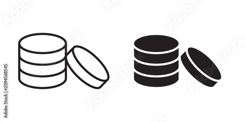 Money coin icon
