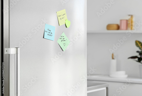 Refrigerator door with colo...