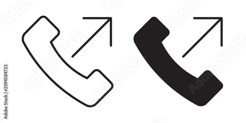 Фотография Call outgoing icon