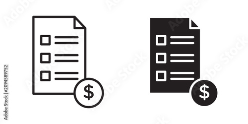 Canvastavla Price list icon