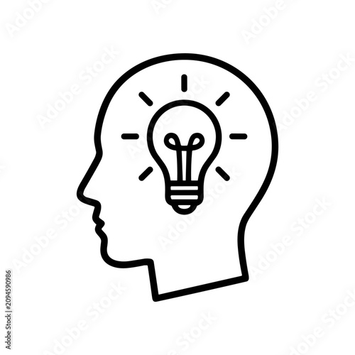 Photos Creative Idea in Human Head.