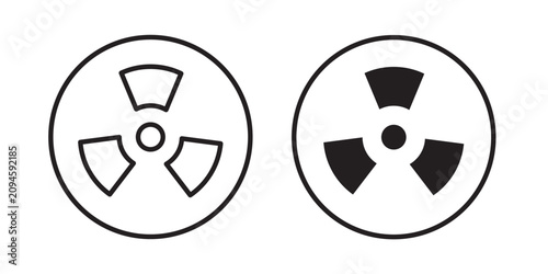 фотографія Radioactive icon