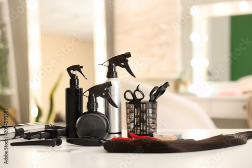Hair sprays with extension ...